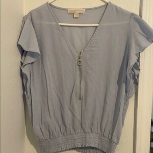 Michael Kors Light Blue Women's Top